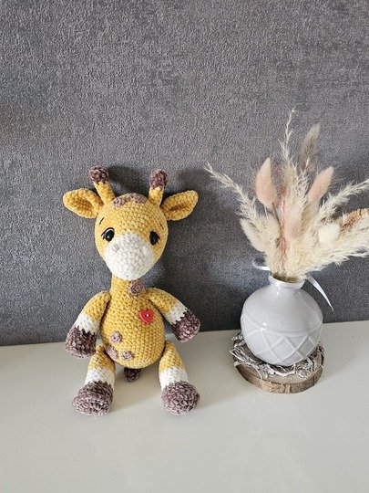 Giraffenliebe zum Selberhäkeln