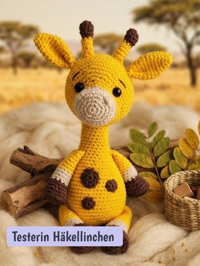 Giraffenliebe zum Selberhäkeln