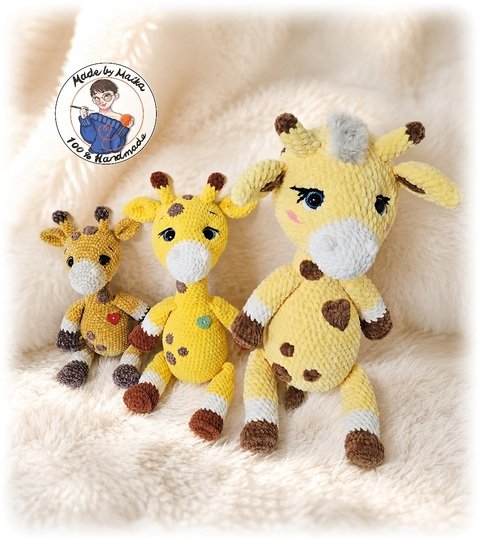Giraffenliebe zum Selberhäkeln