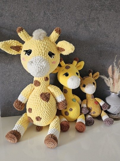 Giraffenliebe zum Selberhäkeln