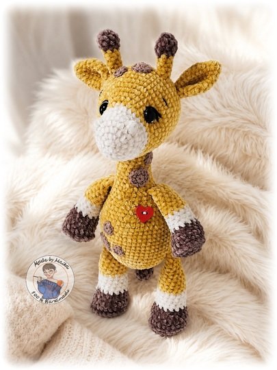 Giraffenliebe zum Selberhäkeln