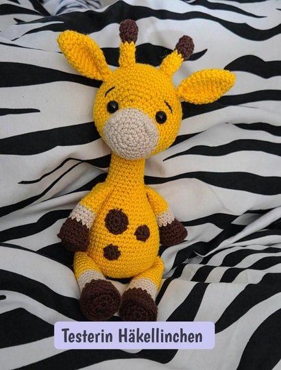 Giraffenliebe zum Selberhäkeln