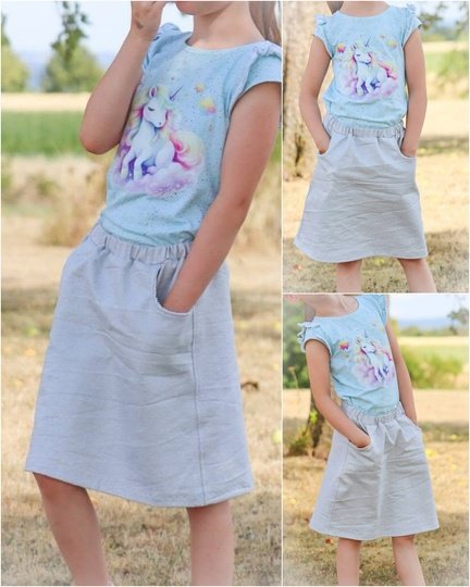 E-Book Schnittmuster DenimDarling Rock Gr. 74-164