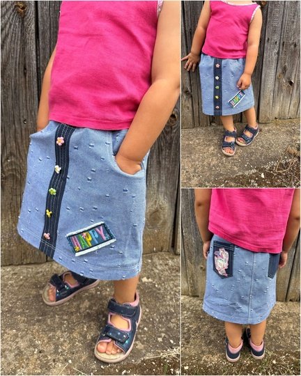 E-Book Schnittmuster DenimDarling Rock Gr. 74-164