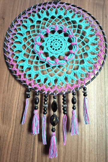 Häkelanleitung Mandala / Traumfänger "Jeanny"