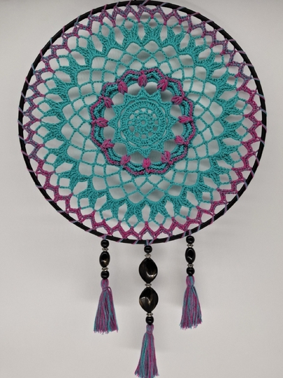 Häkelanleitung Mandala / Traumfänger "Jeanny"