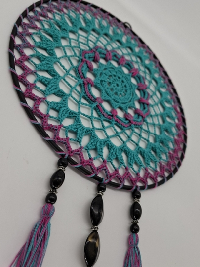 Häkelanleitung Mandala / Traumfänger "Jeanny"
