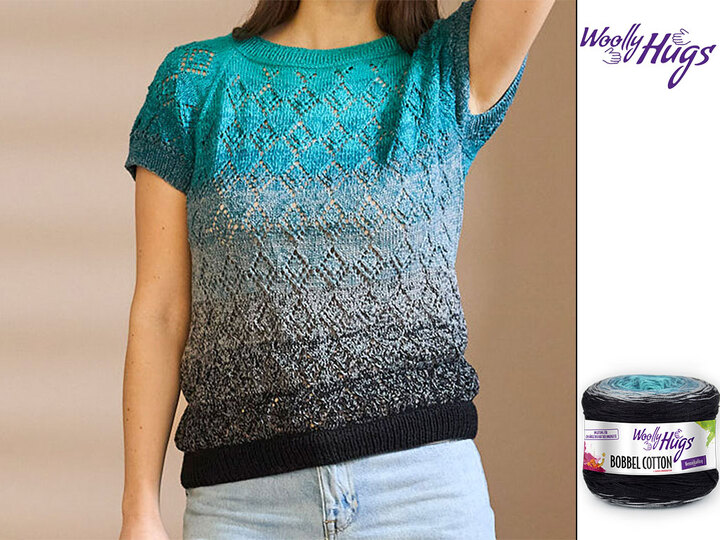 PULLI IMELDA … ALS RAGLAN VON OBEN GESTRICKT