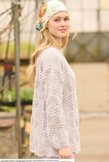 Pullover mit Ajourmuster