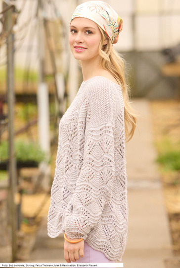 Pullover mit Ajourmuster