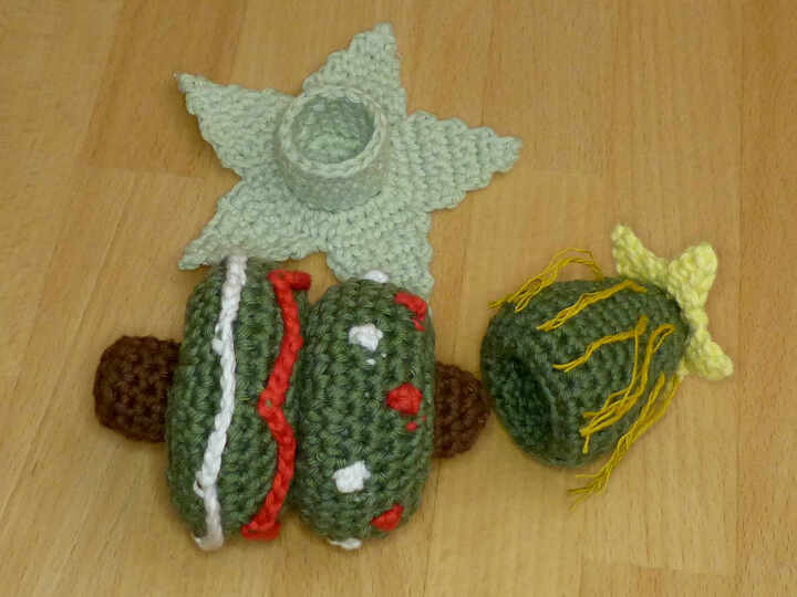 Häkelanleitung Steckspiel Weihnachtsbaum, Motorikspielzeug