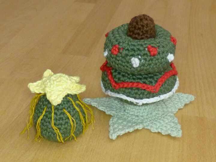 Häkelanleitung Steckspiel Weihnachtsbaum, Motorikspielzeug