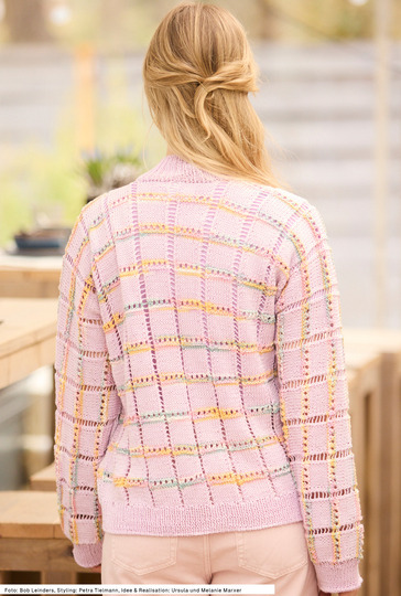 Verschlusslose Jacke
