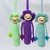 Häkelanleitung Puppen Schlüsselanhänger, ⁠Mini-Puppen-Glücksbringer 9 cm⁠