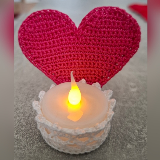LED - Teelicht Herz