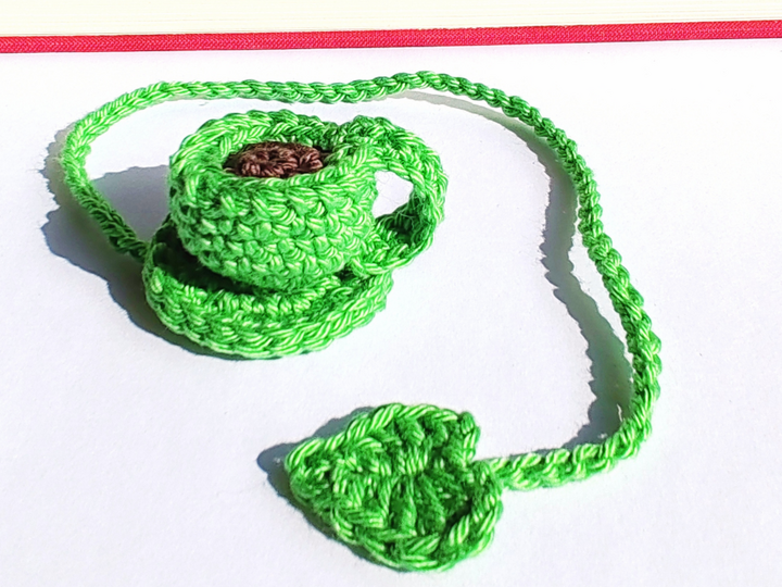 Coffee Cup Bookmark - Crochet Pattern Teacup