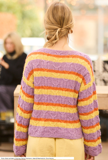 Pulli mit Zopfmuster