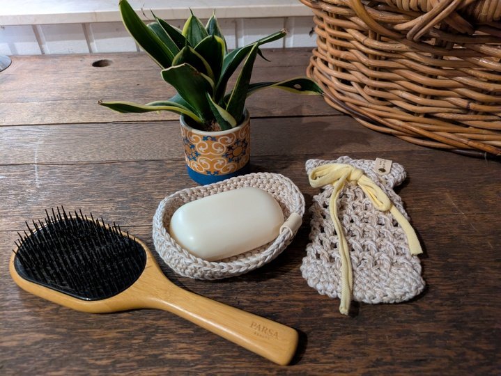 Seifensäckchen häkeln - einfach, nachhaltig und eine tolle Geschenkidee
