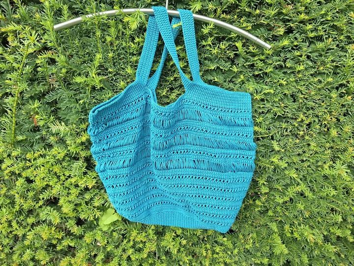 Häkelanleitung Tasche „Sun-Set“ – Der luftige Begleiter für Strand & Stadt