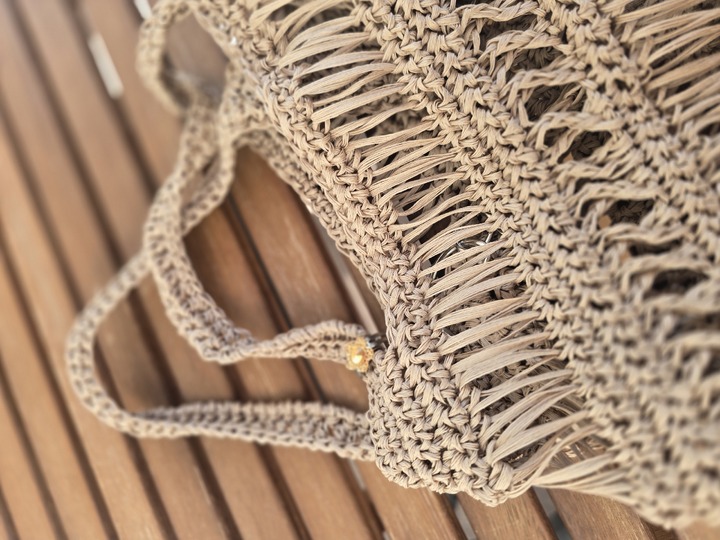 Häkelanleitung Tasche „Sun-Set“ – Der luftige Begleiter für Strand & Stadt