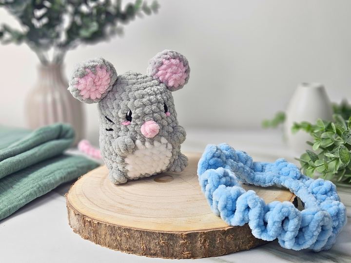 Häkelanleitung Ballerina Maus
