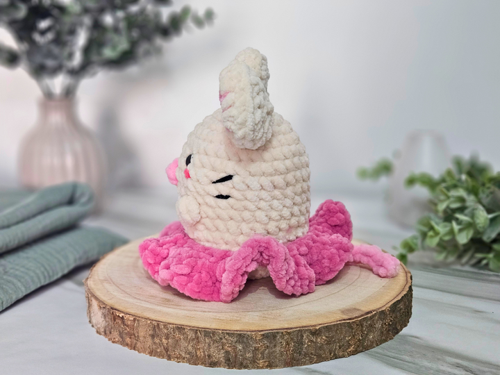Häkelanleitung Ballerina Maus