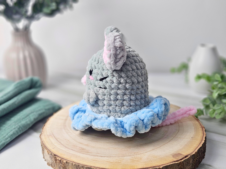 Häkelanleitung Ballerina Maus