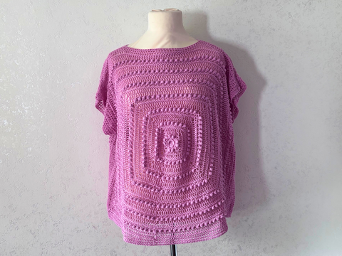 Häkelanleitung Shirt „Sommernachtstraum“