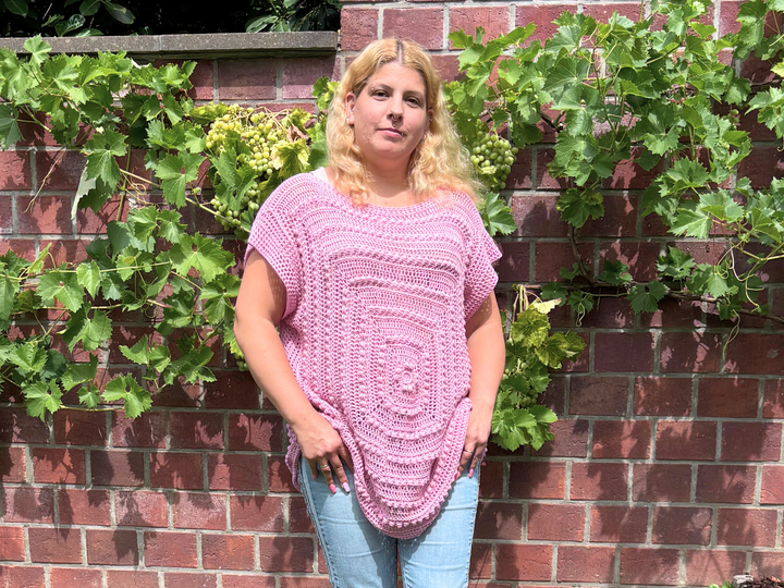 Crochet Pattern Shirt „Summer Nights Dream“