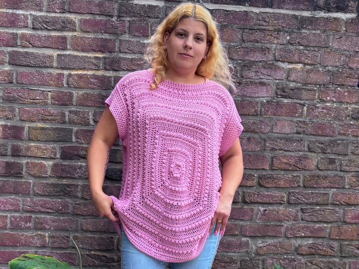 Crochet Pattern Shirt „Summer Nights Dream“