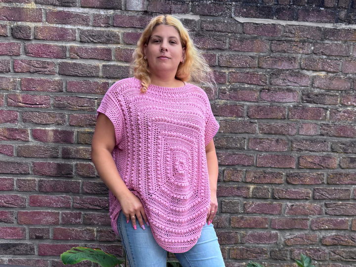 Crochet Pattern Shirt „Summer Nights Dream“