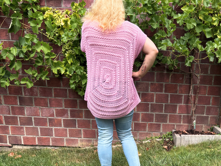 Crochet Pattern Shirt „Summer Nights Dream“