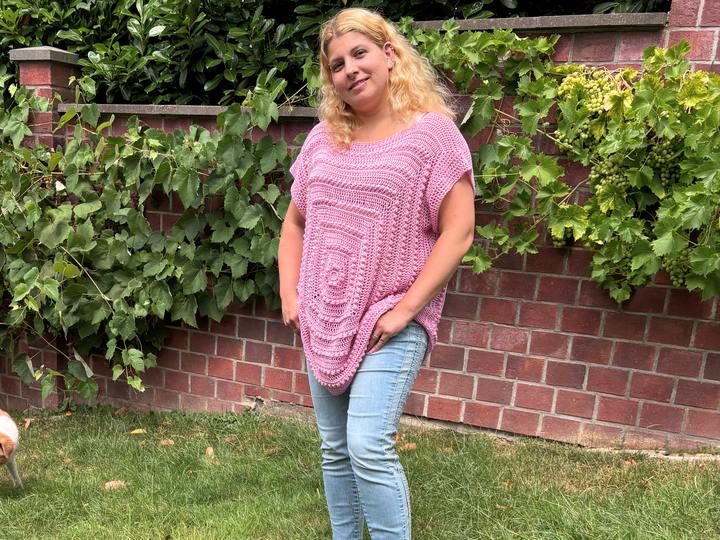 Häkelanleitung Shirt „Sommernachtstraum“