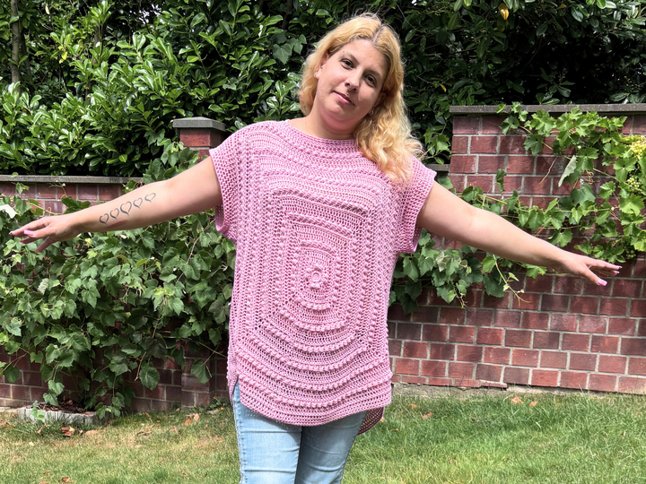 Häkelanleitung Shirt „Sommernachtstraum“
