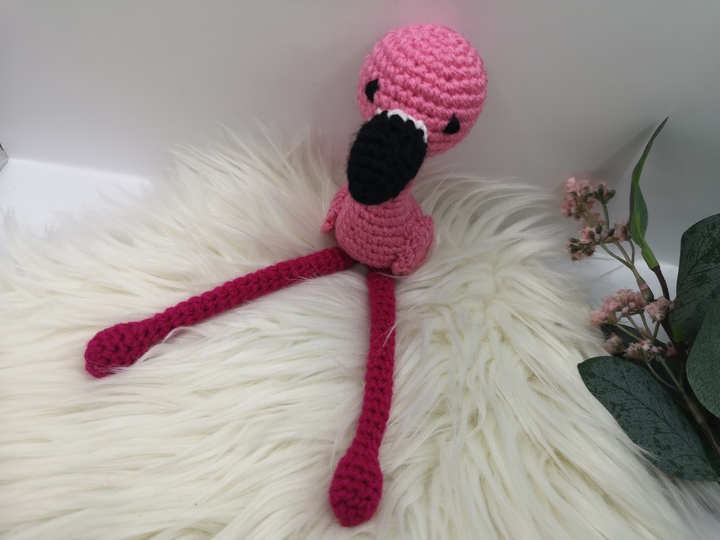 easy Flamingo - crochet pattern by NiggyArts