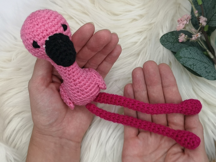 easy Flamingo - crochet pattern by NiggyArts