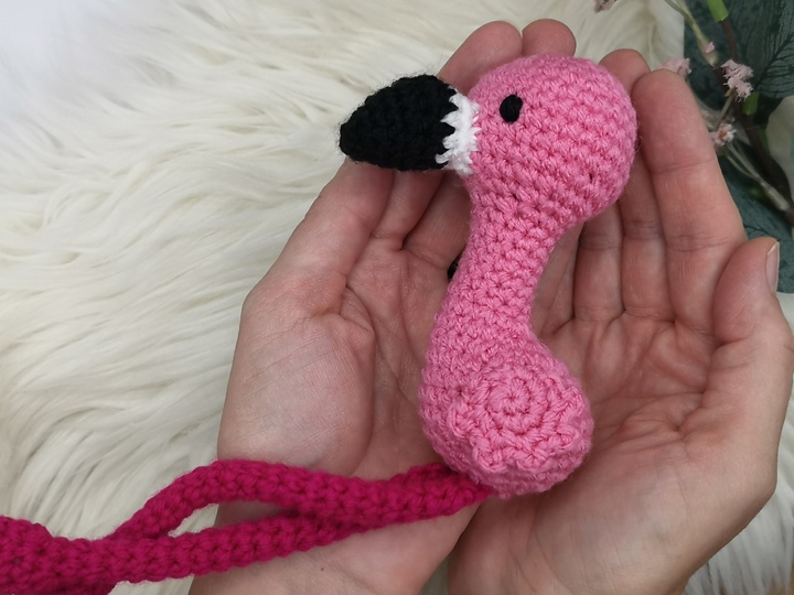 einfacher Flamingo Häkelanleitung von NiggyArts