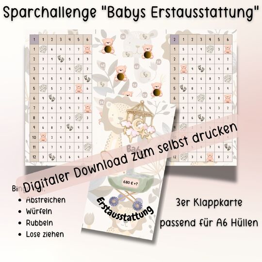 Spar Challenge "Babys Erstausstattung" *Digital*