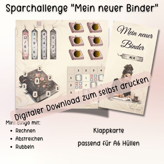 Spar-Challenge "Mein neuer Binder" *Digital*