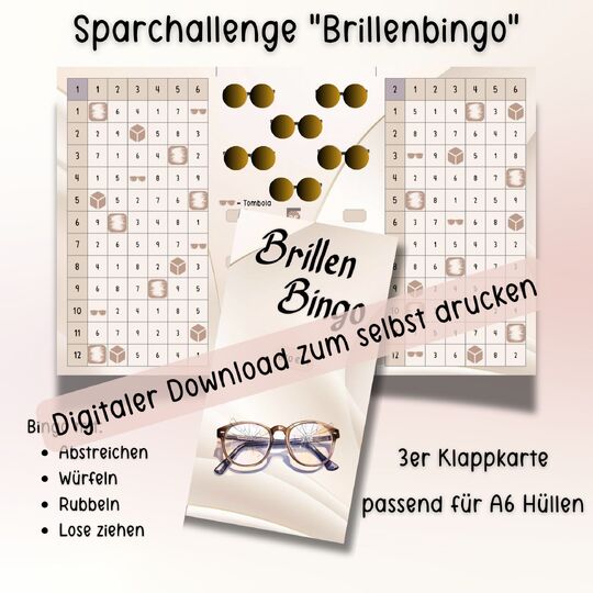 Spar Challenge "Brillen Bingo" *Digital*