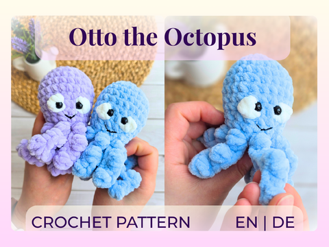 Crochet Pattern Mini Octopus Amigurumi - Beginner friendly