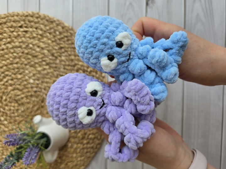 Crochet Pattern Mini Octopus Amigurumi - Beginner friendly