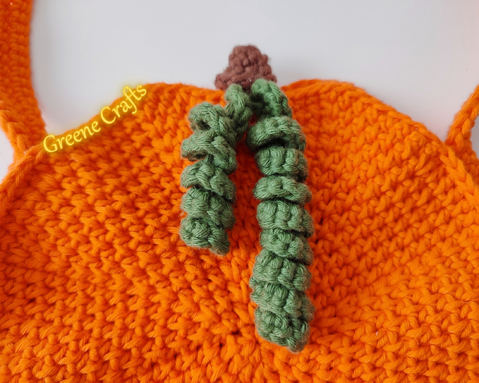 Crochet Pattern: Pumpkin-Shaped Purse - Fall Crochet Bag