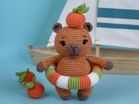 Häkelanleitung Capybara Carlo
