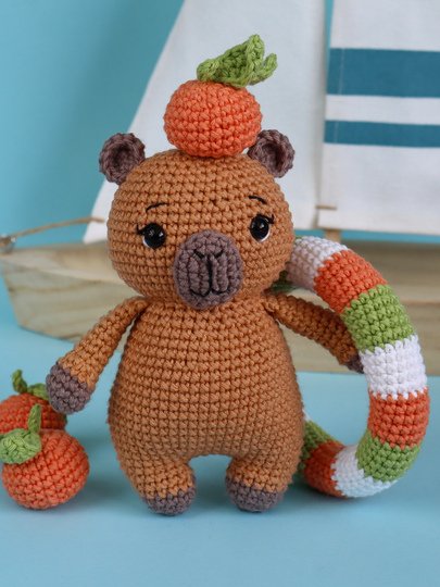 Häkelanleitung Capybara Carlo