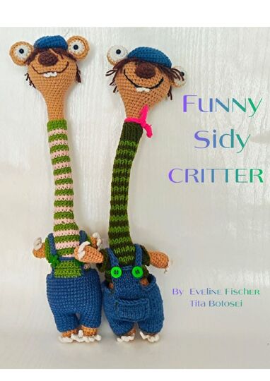 Sidy Crochet Critter Pattern – Amigurumi Doll PDF Tutorial