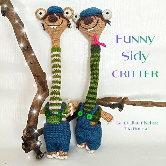 Sidy Crochet Critter Pattern – Amigurumi Doll PDF Tutorial
