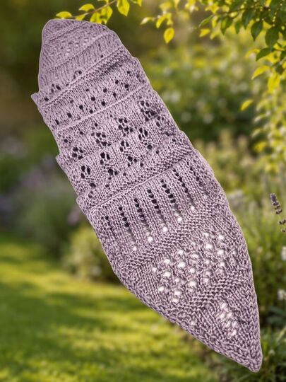 Strickanleitung Lavender Glow