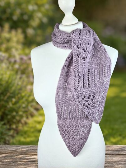 Strickanleitung Lavender Glow