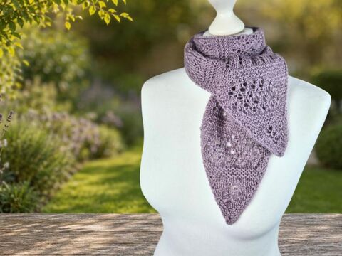 Strickanleitung Lavender Glow